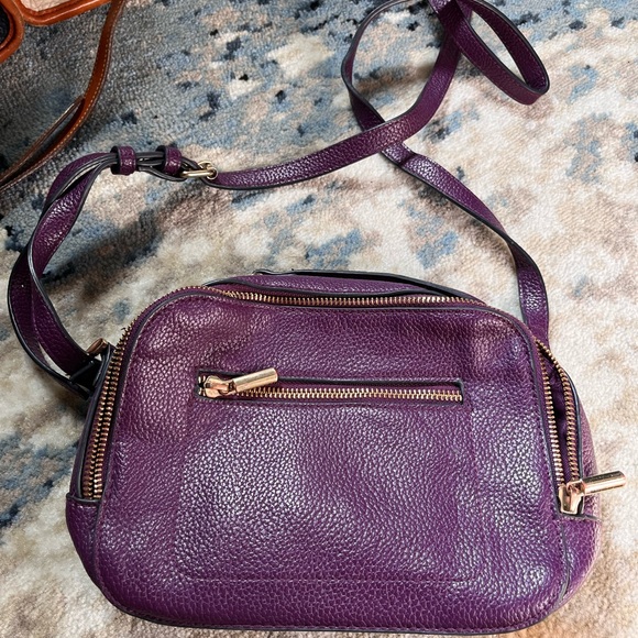 Purple Vegan Target Crossbody Bag a new day - Picture 6 of 11